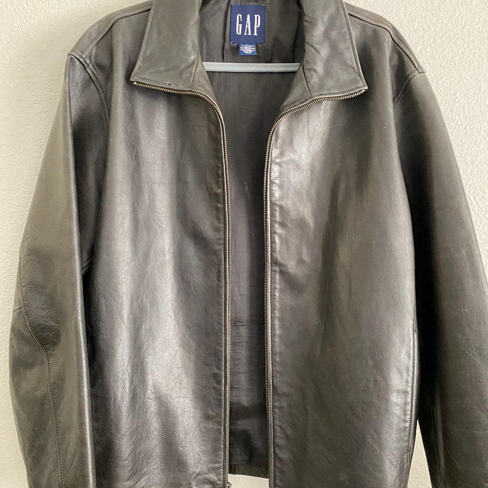 Black leather Jacket